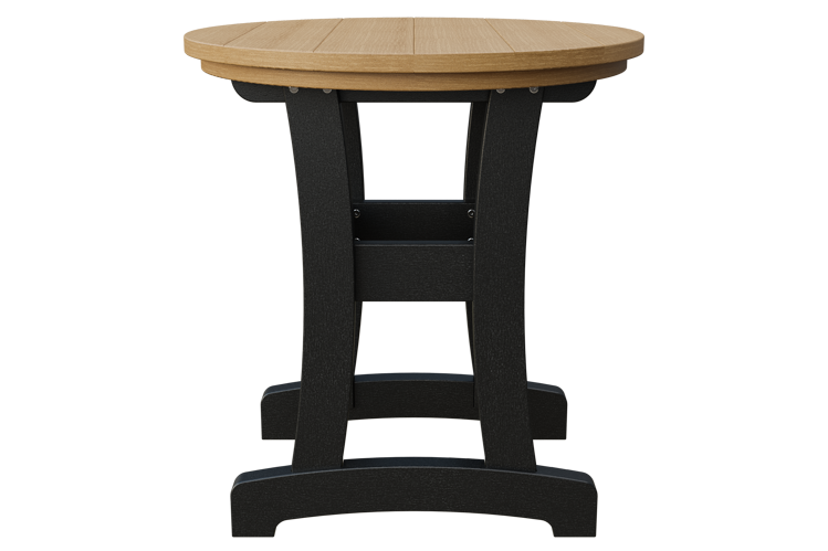 Patiova Recycled Plastic 30" Round Adirondack Dining Table (DINING HEIGHT) 30" HIGH - LEAD TIME TO SHIP 6 WEEKS OR LESS