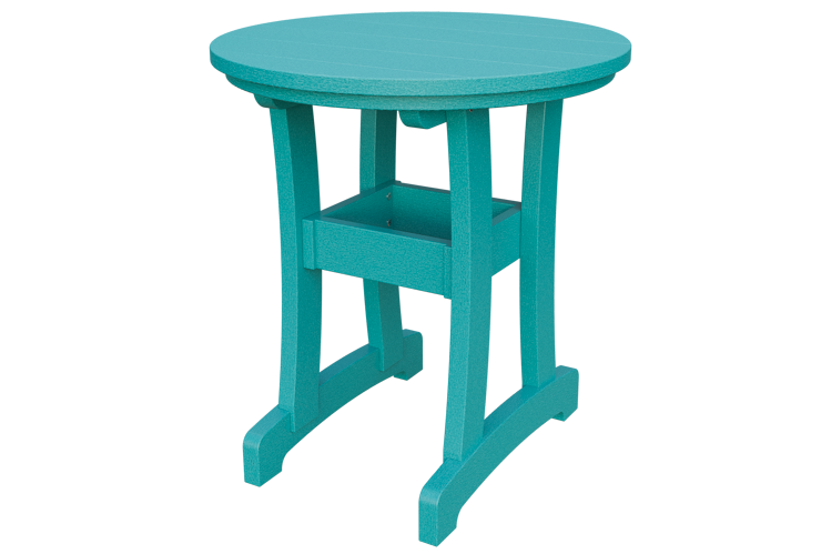 Patiova Recycled Plastic 30" Round Adirondack Dining Table (DINING HEIGHT) 30" HIGH - LEAD TIME TO SHIP 6 WEEKS OR LESS