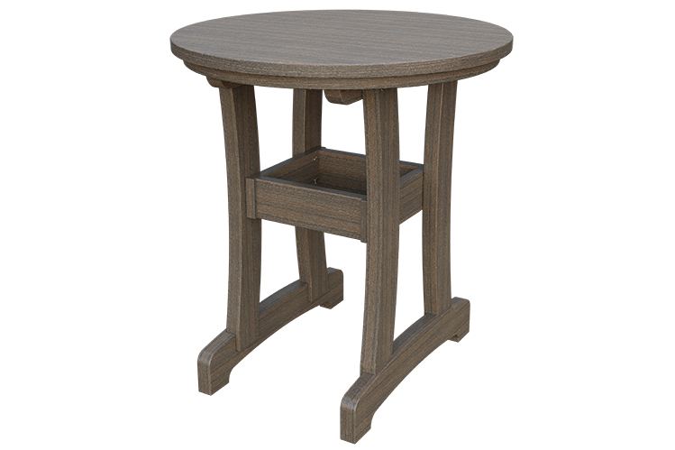 Patiova Recycled Plastic 30" Round Adirondack Dining Table (DINING HEIGHT) 30" HIGH - LEAD TIME TO SHIP 6 WEEKS OR LESS