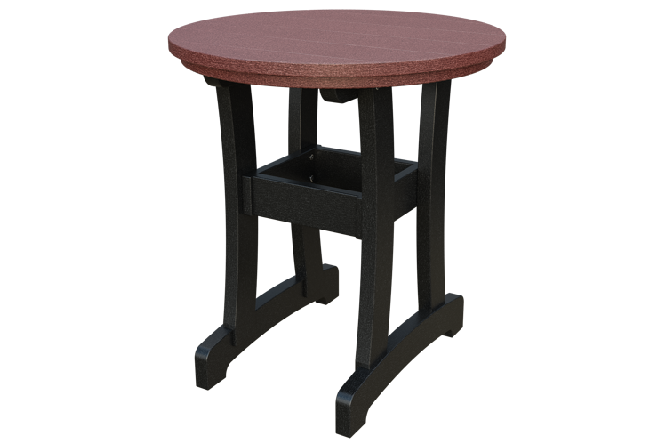 Patiova Recycled Plastic 30" Round Adirondack Dining Table (DINING HEIGHT) 30" HIGH - LEAD TIME TO SHIP 6 WEEKS OR LESS