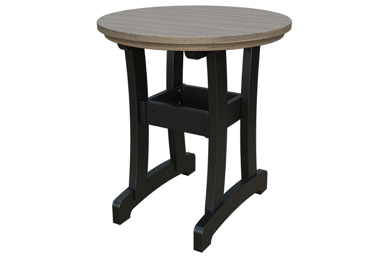 Patiova Recycled Plastic 30" Round Adirondack Dining Table (DINING HEIGHT) 30" HIGH - LEAD TIME TO SHIP 6 WEEKS OR LESS