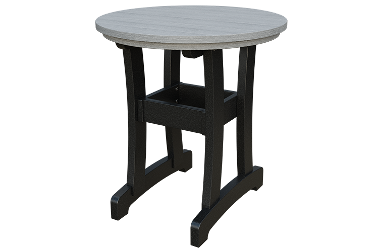 Patiova Recycled Plastic 30" Round Adirondack Dining Table (DINING HEIGHT) 30" HIGH - LEAD TIME TO SHIP 6 WEEKS OR LESS