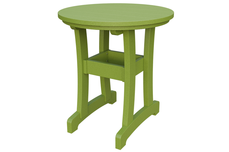 Patiova Recycled Plastic 30" Round Adirondack Dining Table (DINING HEIGHT) 30" HIGH - LEAD TIME TO SHIP 6 WEEKS OR LESS