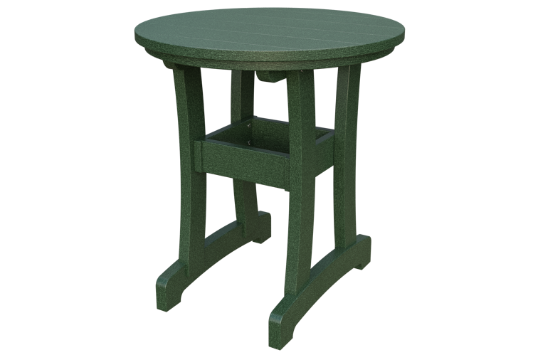 Patiova Recycled Plastic 30" Round Adirondack Dining Table (DINING HEIGHT) 30" HIGH - LEAD TIME TO SHIP 6 WEEKS OR LESS