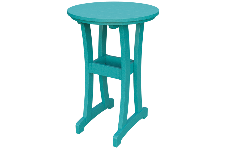 Patiova Recycled Plastic 30" Round Adirondack Bar Table (BAR HEIGHT) 40" HIGH - LEAD TIME TO SHIP 6 WEEKS OR LESS