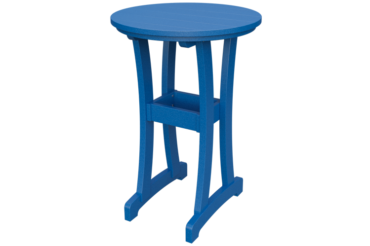 Patiova Recycled Plastic 30" Round Adirondack Bar Table (BAR HEIGHT) 40" HIGH - LEAD TIME TO SHIP 6 WEEKS OR LESS