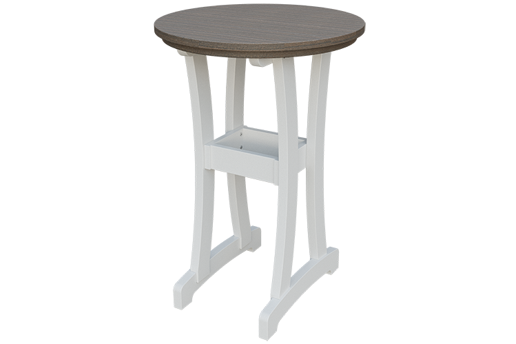 Patiova Recycled Plastic 30" Round Adirondack Bar Table (BAR HEIGHT) 40" HIGH - LEAD TIME TO SHIP 6 WEEKS OR LESS