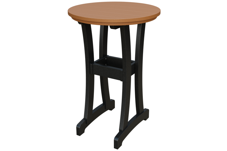 Patiova Recycled Plastic 30" Round Adirondack Bar Table (BAR HEIGHT) 40" HIGH - LEAD TIME TO SHIP 6 WEEKS OR LESS