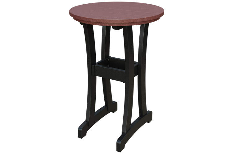 Patiova Recycled Plastic 30" Round Adirondack Bar Table (BAR HEIGHT) 40" HIGH - LEAD TIME TO SHIP 6 WEEKS OR LESS