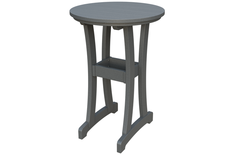 Patiova Recycled Plastic 30" Round Adirondack Bar Table (BAR HEIGHT) 40" HIGH - LEAD TIME TO SHIP 6 WEEKS OR LESS