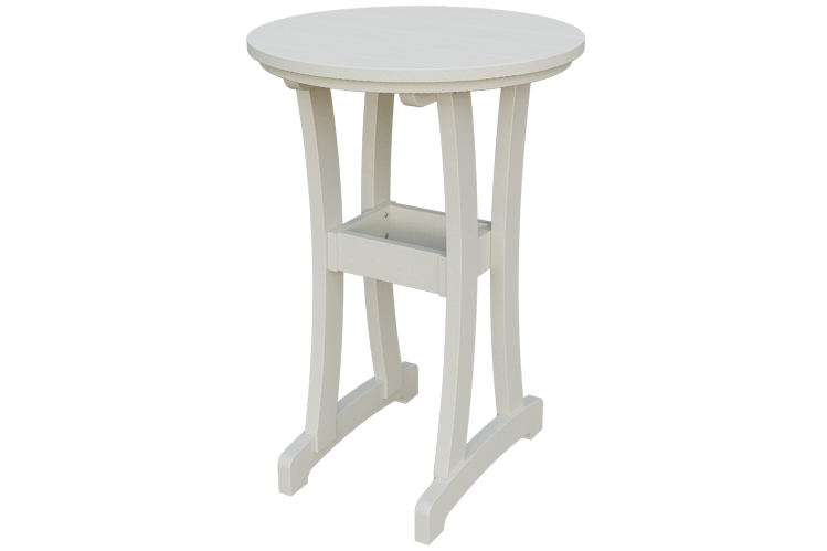 Patiova Recycled Plastic 30" Round Adirondack Bar Table (BAR HEIGHT) 40" HIGH - LEAD TIME TO SHIP 6 WEEKS OR LESS