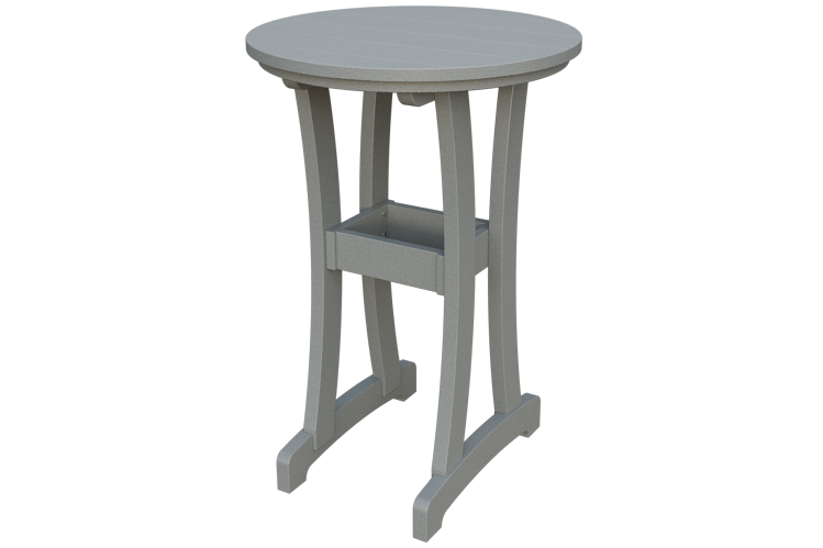 Patiova Recycled Plastic 30" Round Adirondack Bar Table (BAR HEIGHT) 40" HIGH - LEAD TIME TO SHIP 6 WEEKS OR LESS