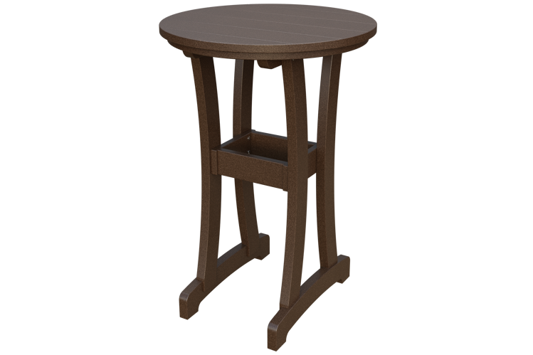 Patiova Recycled Plastic 30" Round Adirondack Bar Table (BAR HEIGHT) 40" HIGH - LEAD TIME TO SHIP 6 WEEKS OR LESS