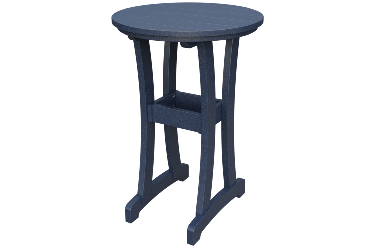 Patiova Recycled Plastic 30" Round Adirondack Bar Table (BAR HEIGHT) 40" HIGH - LEAD TIME TO SHIP 6 WEEKS OR LESS