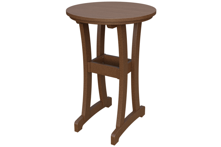 Patiova Recycled Plastic 30" Round Adirondack Bar Table (BAR HEIGHT) 40" HIGH - LEAD TIME TO SHIP 6 WEEKS OR LESS