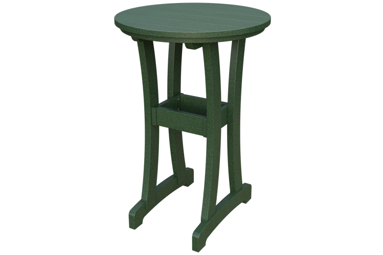 Patiova Recycled Plastic 30" Round Adirondack Bar Table (BAR HEIGHT) 40" HIGH - LEAD TIME TO SHIP 6 WEEKS OR LESS