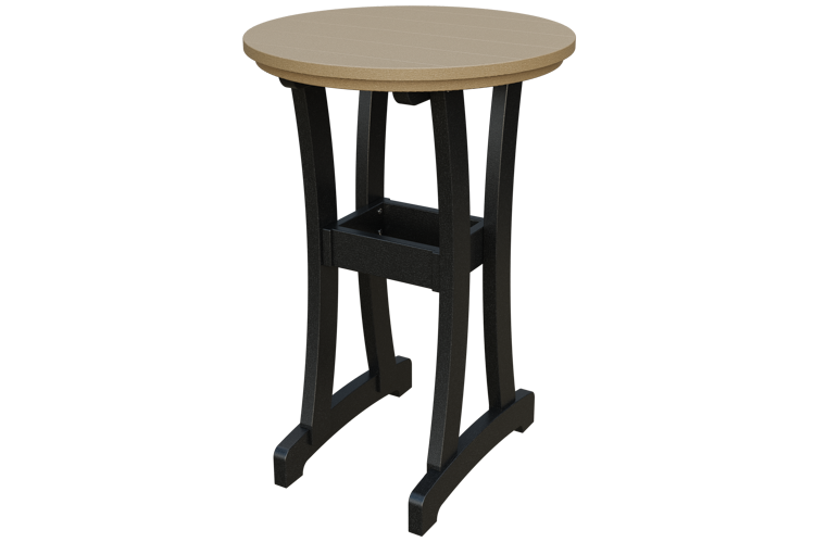 Patiova Recycled Plastic 30" Round Adirondack Bar Table (BAR HEIGHT) 40" HIGH - LEAD TIME TO SHIP 6 WEEKS OR LESS