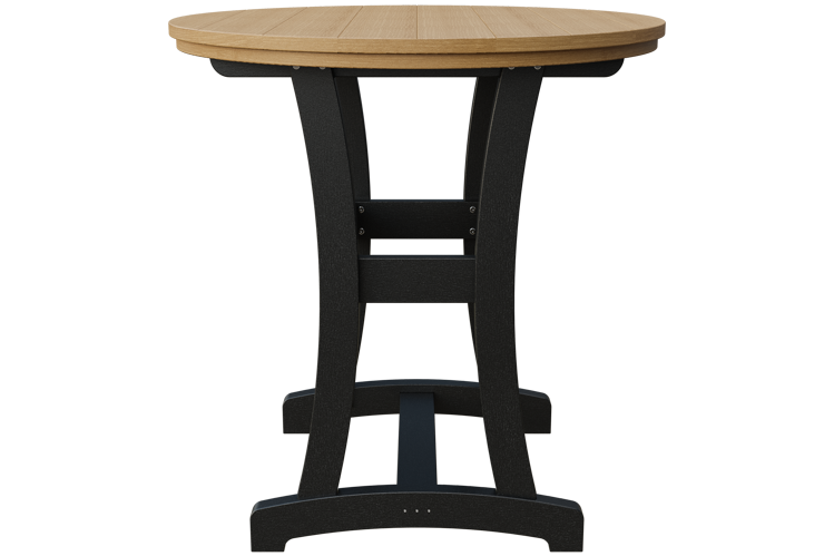 Patiova Recycled Plastic 42" Round Adirondack Bar Table (BAR HEIGHT) 40" HIGH - LEAD TIME TO SHIP 6 WEEKS OR LESS