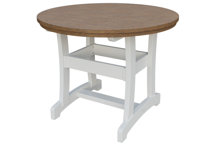 Patiova Recycled Plastic 42" Round Adirondack Dining Table (DINING HEIGHT) 30" HIGH - LEAD TIME TO SHIP 6 WEEKS OR LESS