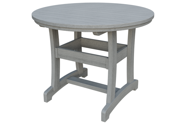 Patiova Recycled Plastic 42" Round Adirondack Dining Table (DINING HEIGHT) 30" HIGH - LEAD TIME TO SHIP 6 WEEKS OR LESS