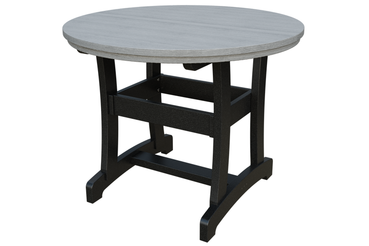 Patiova Recycled Plastic 42" Round Adirondack Dining Table (DINING HEIGHT) 30" HIGH - LEAD TIME TO SHIP 6 WEEKS OR LESS