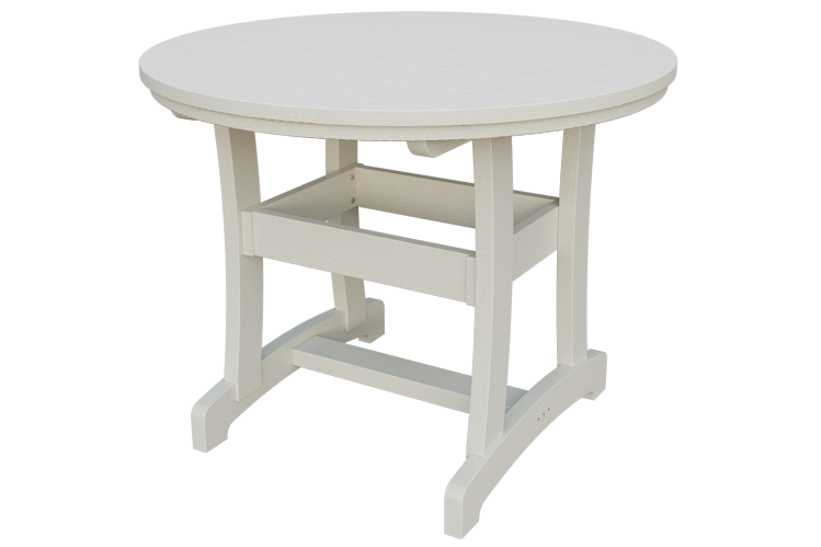 Patiova Recycled Plastic 42" Round Adirondack Dining Table (DINING HEIGHT) 30" HIGH - LEAD TIME TO SHIP 6 WEEKS OR LESS