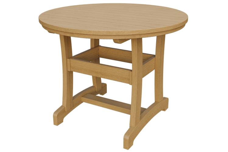 Patiova Recycled Plastic 42" Round Adirondack Dining Table (DINING HEIGHT) 30" HIGH - LEAD TIME TO SHIP 6 WEEKS OR LESS