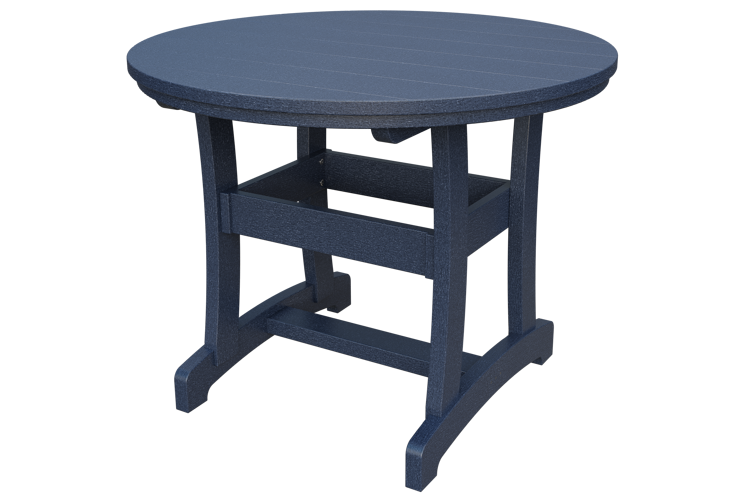 Patiova Recycled Plastic 42" Round Adirondack Dining Table (DINING HEIGHT) 30" HIGH - LEAD TIME TO SHIP 6 WEEKS OR LESS