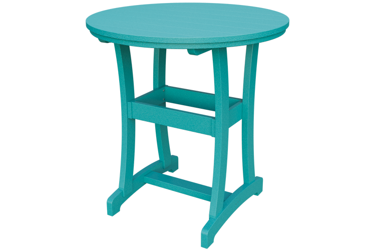 Patiova Recycled Plastic 42" Round Adirondack Bar Table (BAR HEIGHT) 40" HIGH - LEAD TIME TO SHIP 6 WEEKS OR LESS