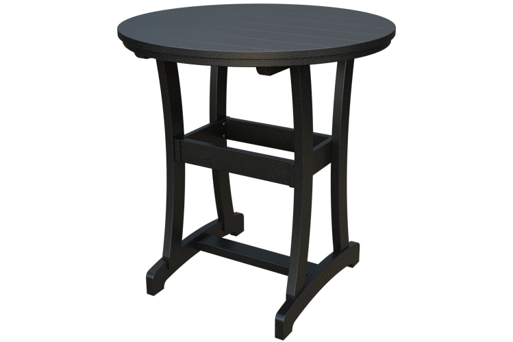 Patiova Recycled Plastic 42" Round Adirondack Bar Table (BAR HEIGHT) 40" HIGH - LEAD TIME TO SHIP 6 WEEKS OR LESS