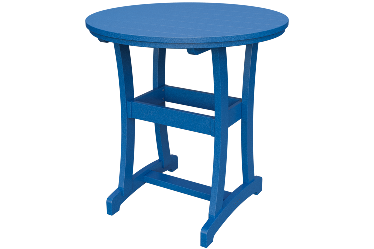 Patiova Recycled Plastic 42" Round Adirondack Bar Table (BAR HEIGHT) 40" HIGH - LEAD TIME TO SHIP 6 WEEKS OR LESS