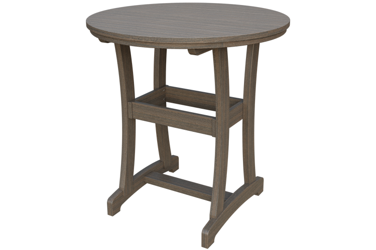 Patiova Recycled Plastic 42" Round Adirondack Bar Table (BAR HEIGHT) 40" HIGH - LEAD TIME TO SHIP 6 WEEKS OR LESS