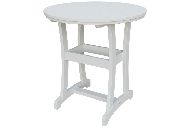 Patiova Recycled Plastic 42" Round Adirondack Bar Table (BAR HEIGHT) 40" HIGH - LEAD TIME TO SHIP 6 WEEKS OR LESS