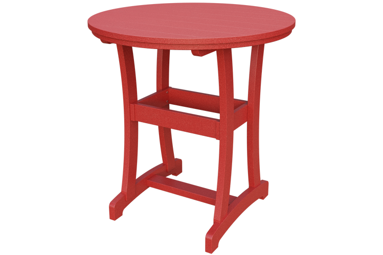 Patiova Recycled Plastic 42" Round Adirondack Bar Table (BAR HEIGHT) 40" HIGH - LEAD TIME TO SHIP 6 WEEKS OR LESS