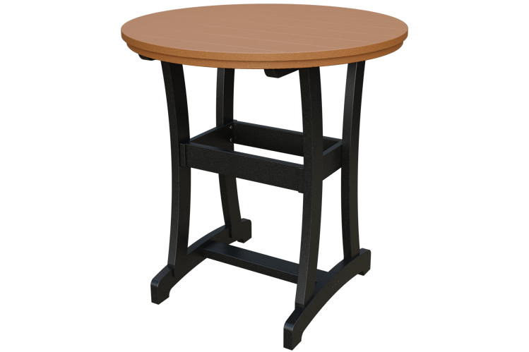 Patiova Recycled Plastic 42" Round Adirondack Bar Table (BAR HEIGHT) 40" HIGH - LEAD TIME TO SHIP 6 WEEKS OR LESS