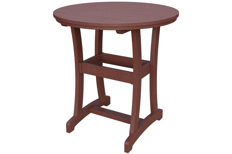 Patiova Recycled Plastic 42" Round Adirondack Bar Table (BAR HEIGHT) 40" HIGH - LEAD TIME TO SHIP 6 WEEKS OR LESS