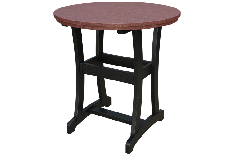 Patiova Recycled Plastic 42" Round Adirondack Bar Table (BAR HEIGHT) 40" HIGH - LEAD TIME TO SHIP 6 WEEKS OR LESS