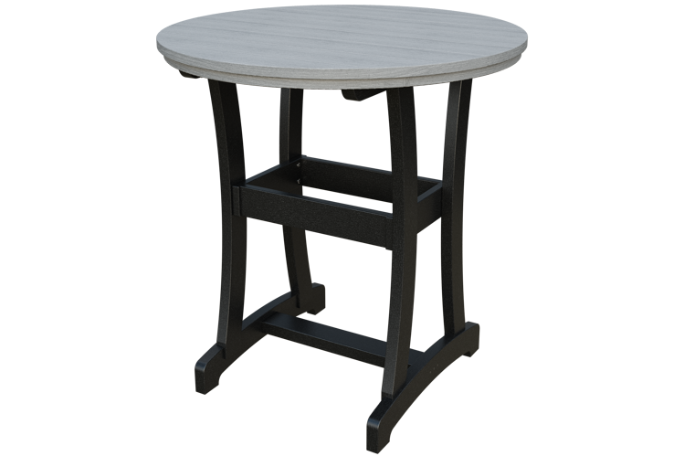 Patiova Recycled Plastic 42" Round Adirondack Bar Table (BAR HEIGHT) 40" HIGH - LEAD TIME TO SHIP 6 WEEKS OR LESS