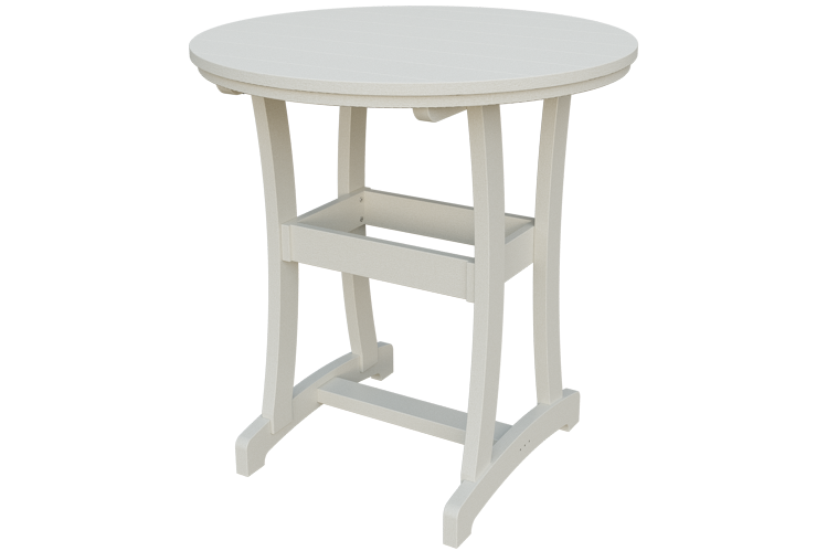 Patiova Recycled Plastic 42" Round Adirondack Bar Table (BAR HEIGHT) 40" HIGH - LEAD TIME TO SHIP 6 WEEKS OR LESS