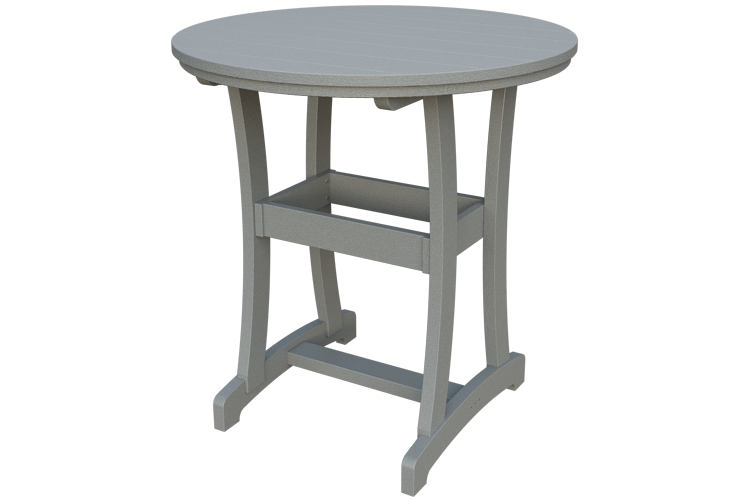 Patiova Recycled Plastic 42" Round Adirondack Bar Table (BAR HEIGHT) 40" HIGH - LEAD TIME TO SHIP 6 WEEKS OR LESS