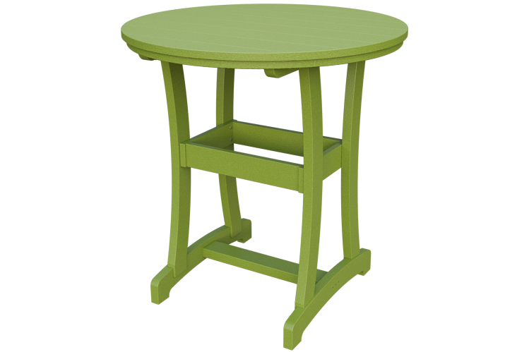 Patiova Recycled Plastic 42" Round Adirondack Bar Table (BAR HEIGHT) 40" HIGH - LEAD TIME TO SHIP 6 WEEKS OR LESS