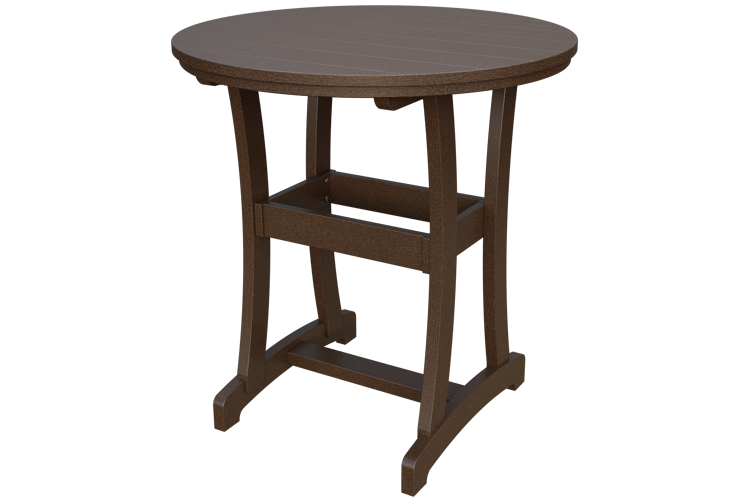 Patiova Recycled Plastic 42" Round Adirondack Bar Table (BAR HEIGHT) 40" HIGH - LEAD TIME TO SHIP 6 WEEKS OR LESS