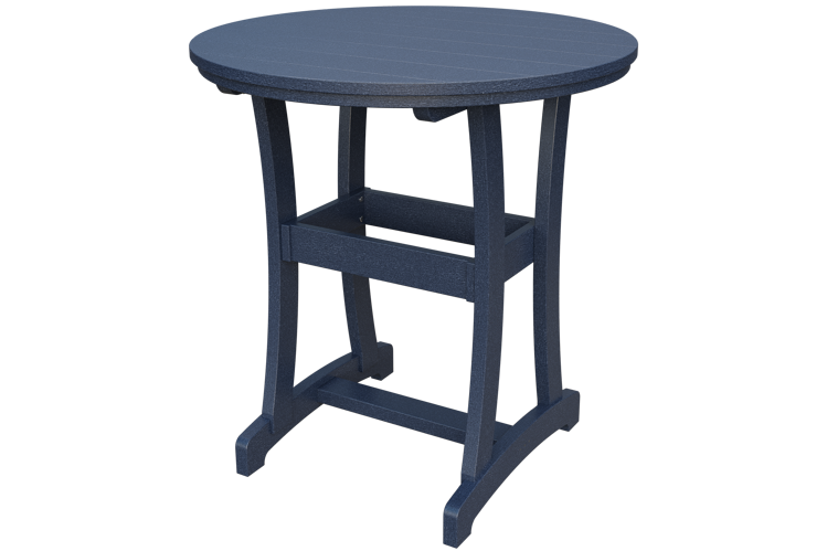 Patiova Recycled Plastic 42" Round Adirondack Bar Table (BAR HEIGHT) 40" HIGH - LEAD TIME TO SHIP 6 WEEKS OR LESS