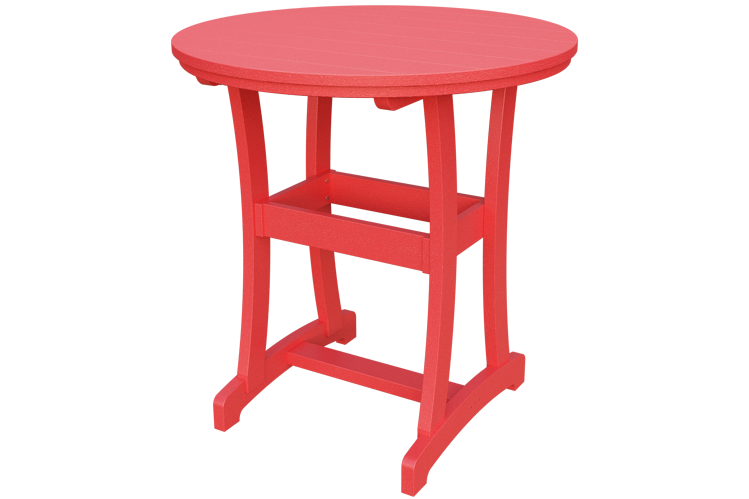 Patiova Recycled Plastic 42" Round Adirondack Bar Table (BAR HEIGHT) 40" HIGH - LEAD TIME TO SHIP 6 WEEKS OR LESS