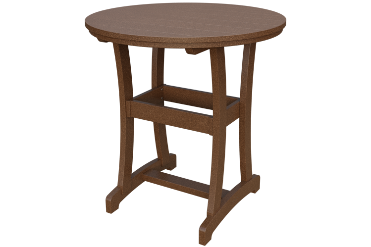 Patiova Recycled Plastic 42" Round Adirondack Bar Table (BAR HEIGHT) 40" HIGH - LEAD TIME TO SHIP 6 WEEKS OR LESS