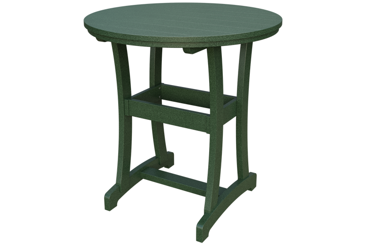 Patiova Recycled Plastic 42" Round Adirondack Bar Table (BAR HEIGHT) 40" HIGH - LEAD TIME TO SHIP 6 WEEKS OR LESS