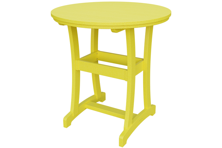 Patiova Recycled Plastic 42" Round Adirondack Bar Table (BAR HEIGHT) 40" HIGH - LEAD TIME TO SHIP 6 WEEKS OR LESS