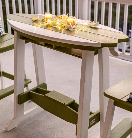 Beaver Dam Woodworks 4' Surf-Aira Bar Table (BAR HEIGHT) - LEAD TIME TO SHIP 4 WEEKS OR LESS