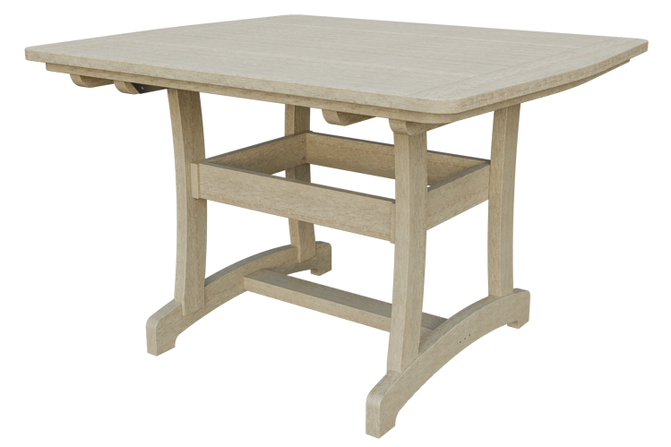 Patiova Recycled Plastic 4'x4' Adirondack Dining Table (DINING HEIGHT) 30" HIGH - LEAD TIME TO SHIP 6 WEEKS OR LESS