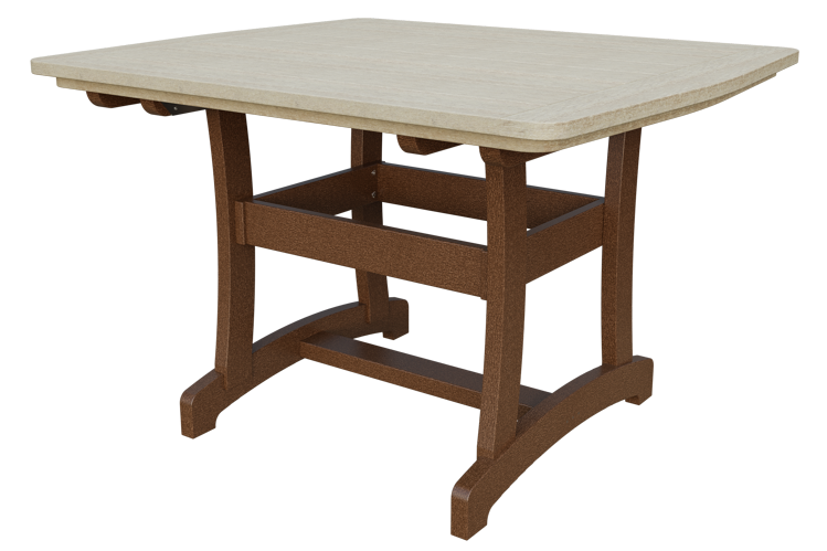 Patiova Recycled Plastic 4'x4' Adirondack Dining Table (DINING HEIGHT) 30" HIGH - LEAD TIME TO SHIP 6 WEEKS OR LESS